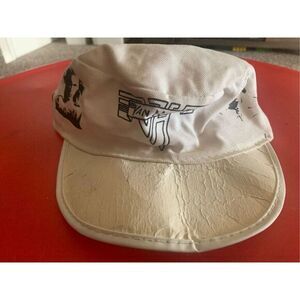 Very Rare Vintage Van Halen 1984 black and white hat